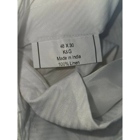 Joseph Abboud Mens 100% Linen Pants Size 48x30 White NWT New - Picture 7 of 9
